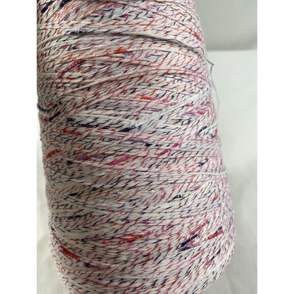 Soft Yarn Cotton White Red Purple Mixed  500g Fine #362 - Picture 2 of 3